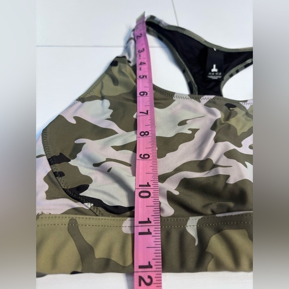 The Upside Pink Camo Racerback Sports Bra Size 6 - Picture 6 of 6